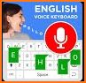 English Voice Typing Keyboard - with Translator related image