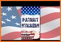 4th of July Photo Stickers - USA Photo Editor related image