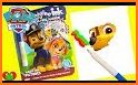 Paw Pups Coloring Ryder Book For kids related image
