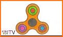 Fidget Spinner Coloring Pages for Preshcool related image
