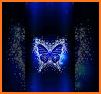 Black theme for gorgeous butterfly wallpaper related image