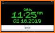 Clock live wallpaper 2021-3D digital clock related image