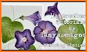 Summer Wallpaper Watercolor Morning Glories Theme related image