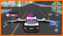 Flying Police Car : City Patrol Robber Chase Game related image
