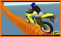 Offroad Bike Impossible Stunt Game related image