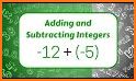 Math Quiz Game - Integer Operations related image
