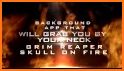 Flaming Grim Reaper Live Wallpaper related image