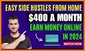 Make money quickly from home related image
