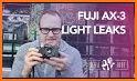 FUJI Cam , Vintage camera & light leak effect related image
