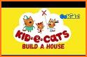 Kid-E-Cats Cars, Build a house related image