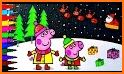 Christmas Coloring Book & Games for kids & family related image