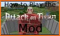 AOT MOD MCPE - titans craft related image