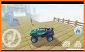 Monster Truck Mountain Car Stunt Games related image