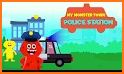 My Monster Town - Police Station Games for Kids related image
