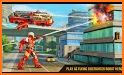 Flying Fire Hero Transform Robot Games related image