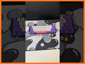 Purple Wolves Keyboard Background related image