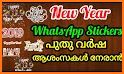 WAStickerApps - Happy New Year 2019 Sticker Pack related image