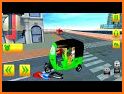 US City Auto Rickshaw: Modern Tuk Tuk Games 2020 related image
