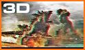 Godzilla vs King Kong Fight 3D related image