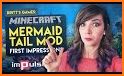 Mermaid tail MOD for Minecraft PE Mods free related image