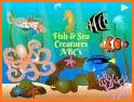 3D Coloring App Dancing Fishes related image