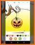 Halloween games free coloring related image