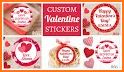 Valentine Stickers 2020 Stickers related image