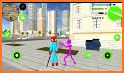 Spider Stickman Rope Hero Open World City Gangster related image
