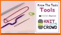 Crochet and Knitting tools : row counter and more! related image