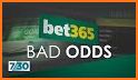 Last Sports & Odds for Bet365 related image
