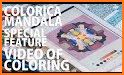 Colorica: Mandala Coloring Book related image