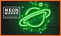 Neon Logo Maker related image