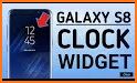 Galaxy Note8 Digital Clock Widget related image
