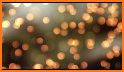 Fairy Lights Sunset Keyboard Background related image