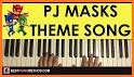 Pj heroes masks Piano game related image