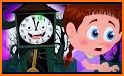 Scary Halloween Clock related image