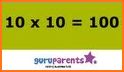 Multiplication Tables 10x10 related image