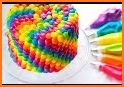 Cooking Rainbow Birthday Cake related image