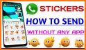 New Emojis Stickers WAstickerApps New 3D Animated related image