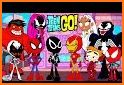 teen coloring titans go game related image