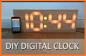 Smart analog clock: Night live wallpapers related image