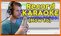 Karaoke voice sing & record related image