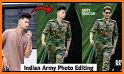 Army Photo Suit - Photo Editor related image