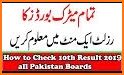 Matric Result: Pak BISE Results related image