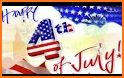 Happy 4th July Greeting : 4th July Wishes 2017 related image