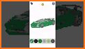 Cars Game Pixel Art - Color by Numbers Car Games related image