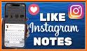 InstaNotes: notes for insta related image