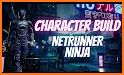 Cyberpunk Ninja Keyboard Background related image
