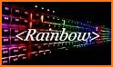 Rainbow Raindrop Fast Typing Keyboard related image