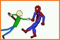 crazy spider human vs baldi's related image